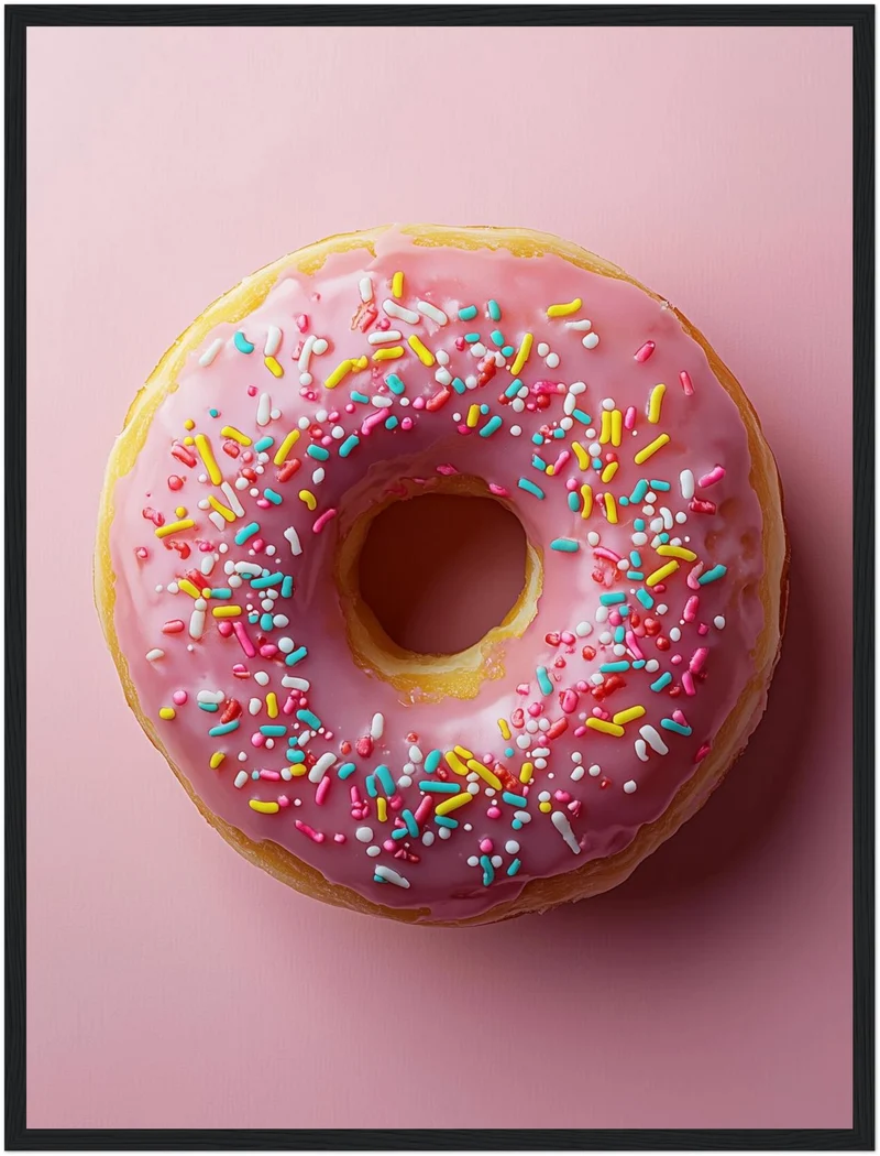 Fröhliches Zuckerglück Poster