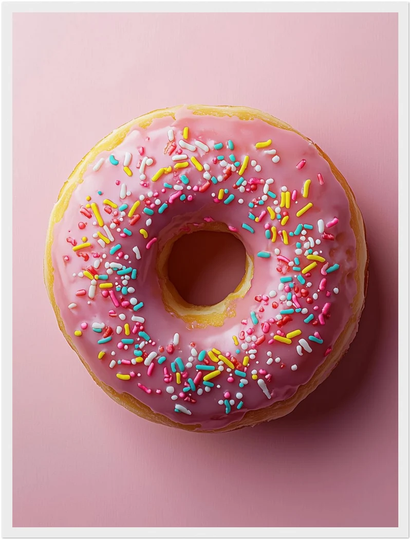 Fröhliches Zuckerglück Poster