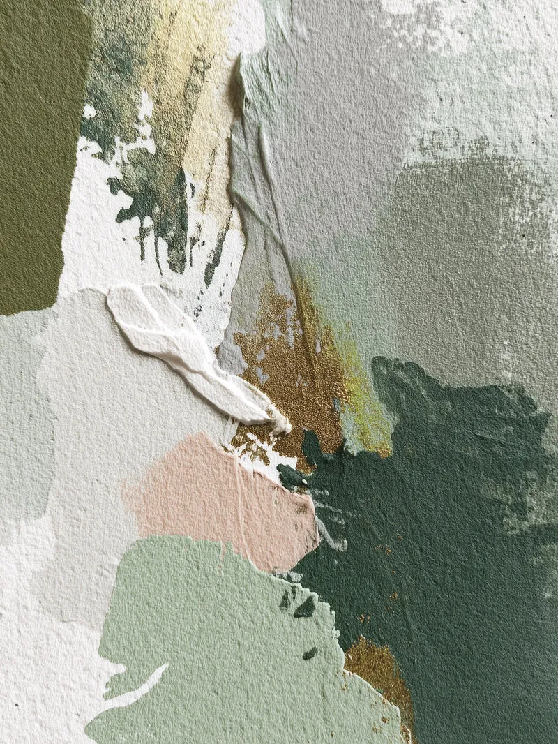 Sanftes Farbenspiel Poster