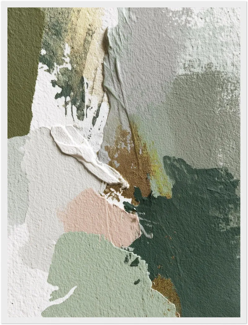 Sanftes Farbenspiel Poster