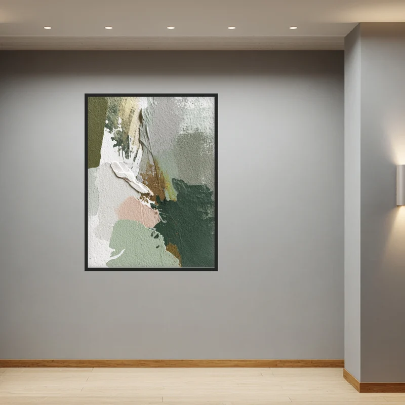 Sanftes Farbenspiel Poster