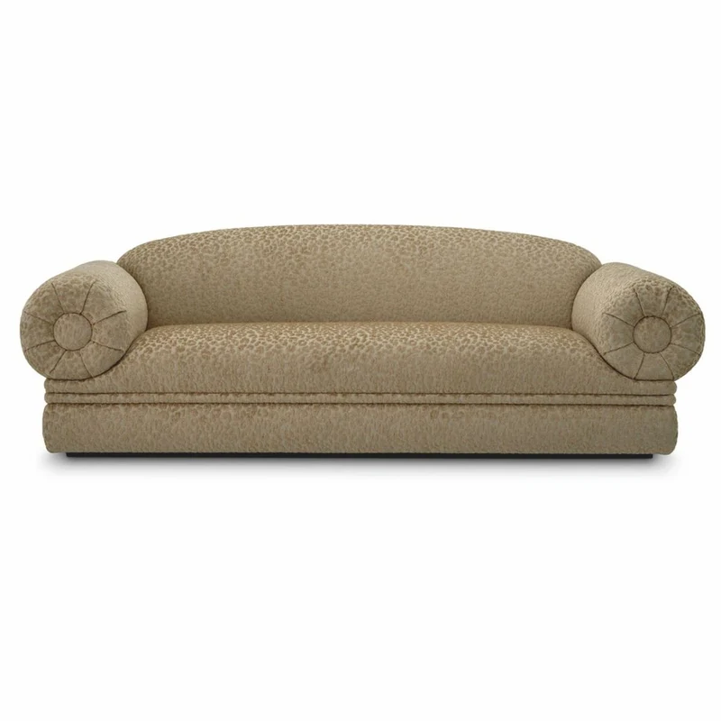 Casa Padrino Luxus Wohnzimmer Sofa Beige 234 cm - Wohnzimmer & Hotel Möbel
