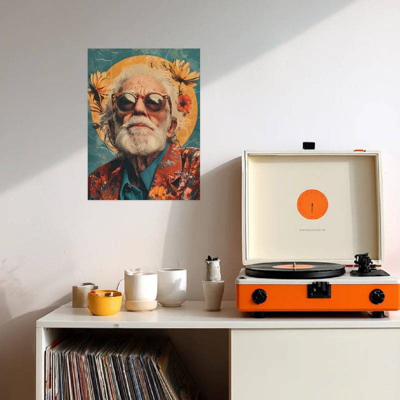 Sommerlicher Weiser Leinwand