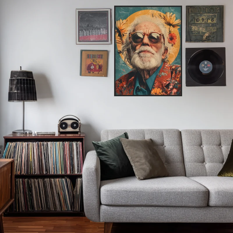 Sommerlicher Weiser Poster