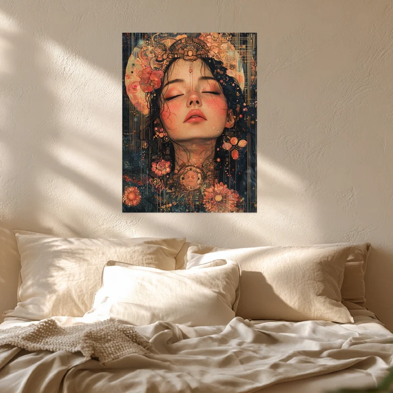 Blumen der inneren Ruhe Leinwand