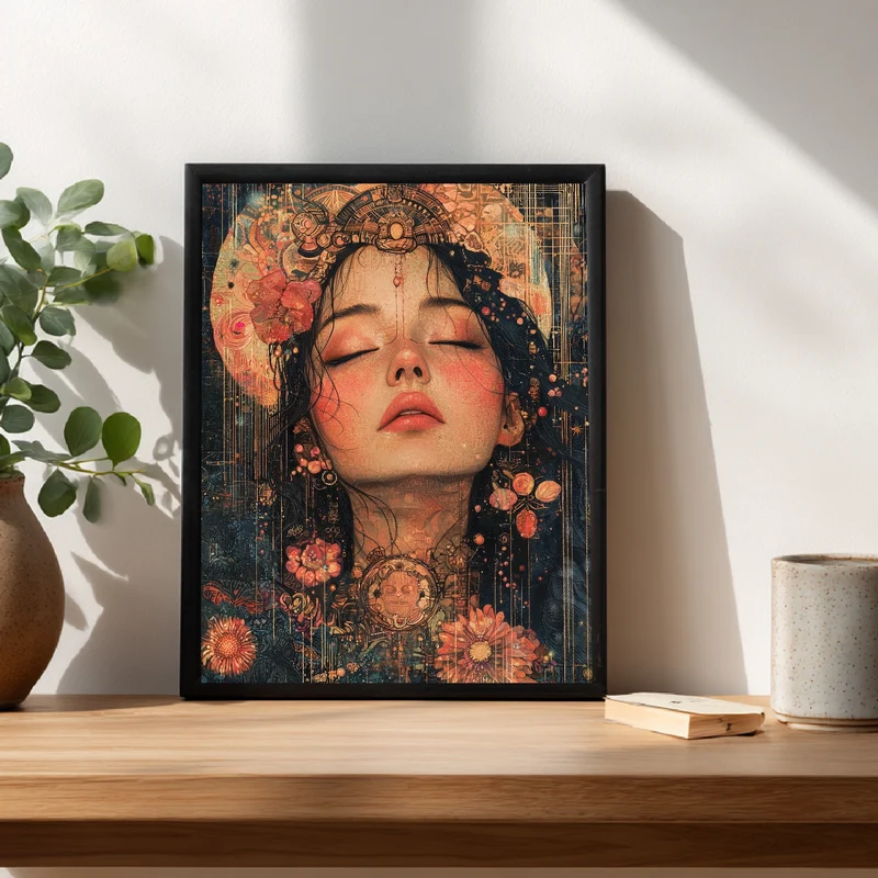 Blumen der inneren Ruhe Poster