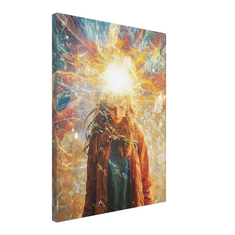 Inneres Leuchten Leinwand