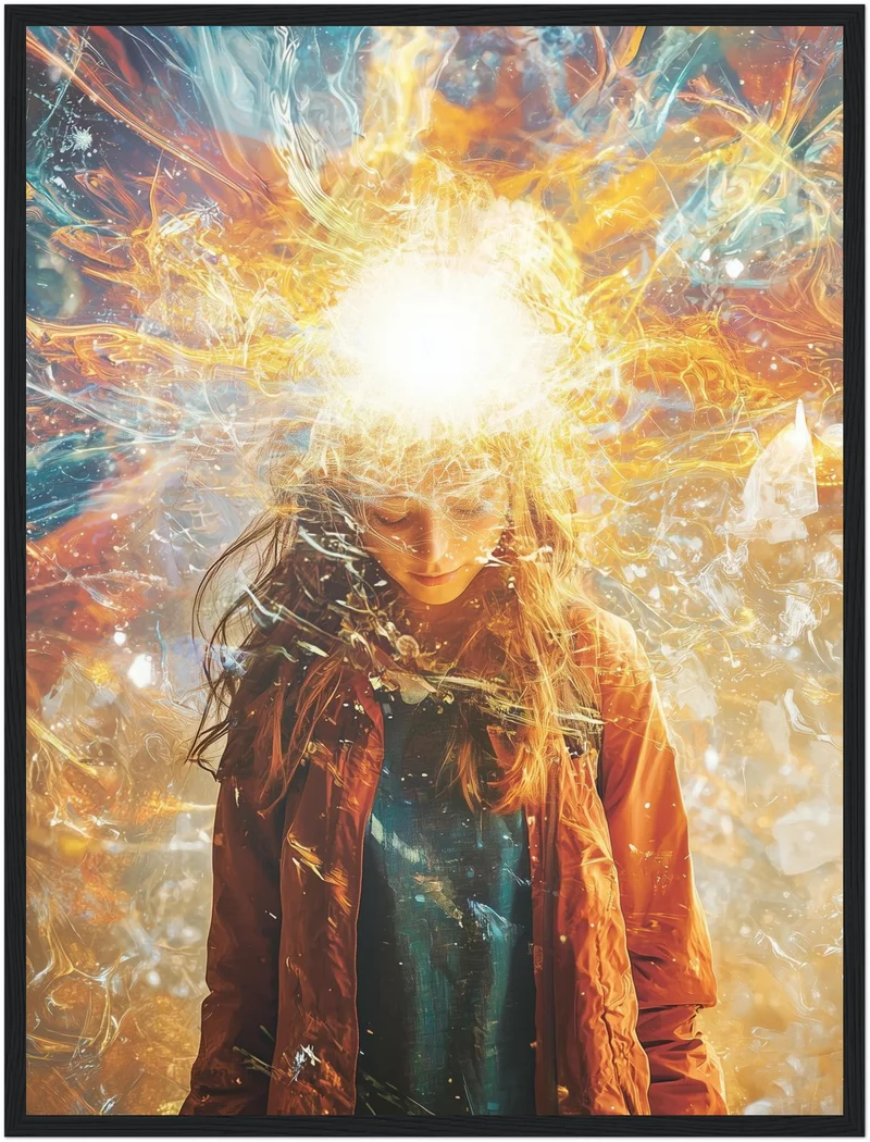 Inneres Leuchten Poster