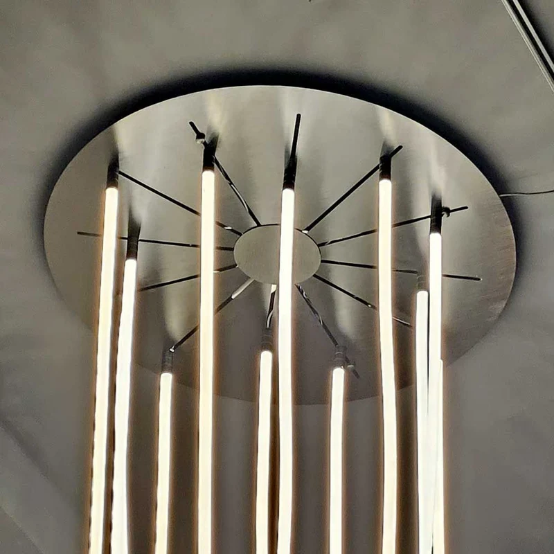 s.luce Arion organische LED Galerieleuchte XXL Licht-Schlauch Warmweiß