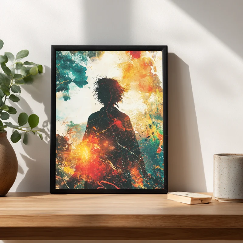 Kraft der Farben Poster