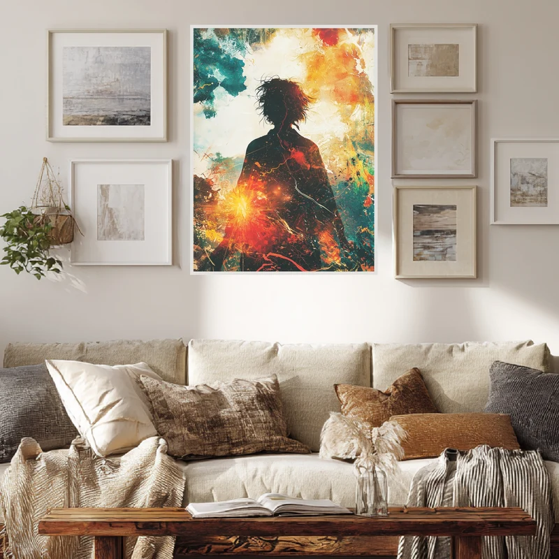 Kraft der Farben Poster