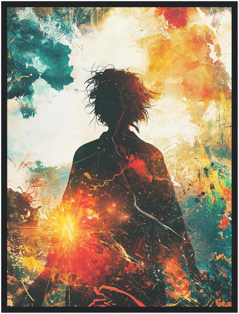 Kraft der Farben Poster