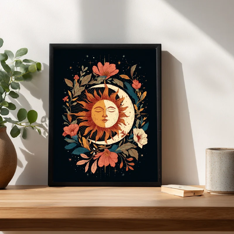 Sonnenmondblüte Poster
