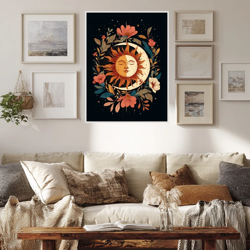 Sonnenmondblüte Poster