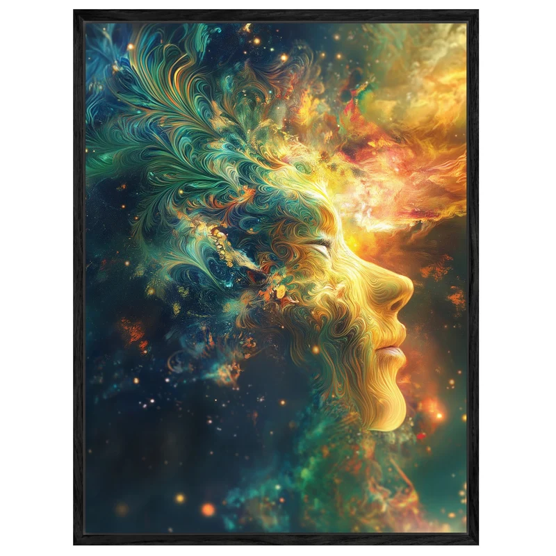 Kosmische Harmonie Leinwand