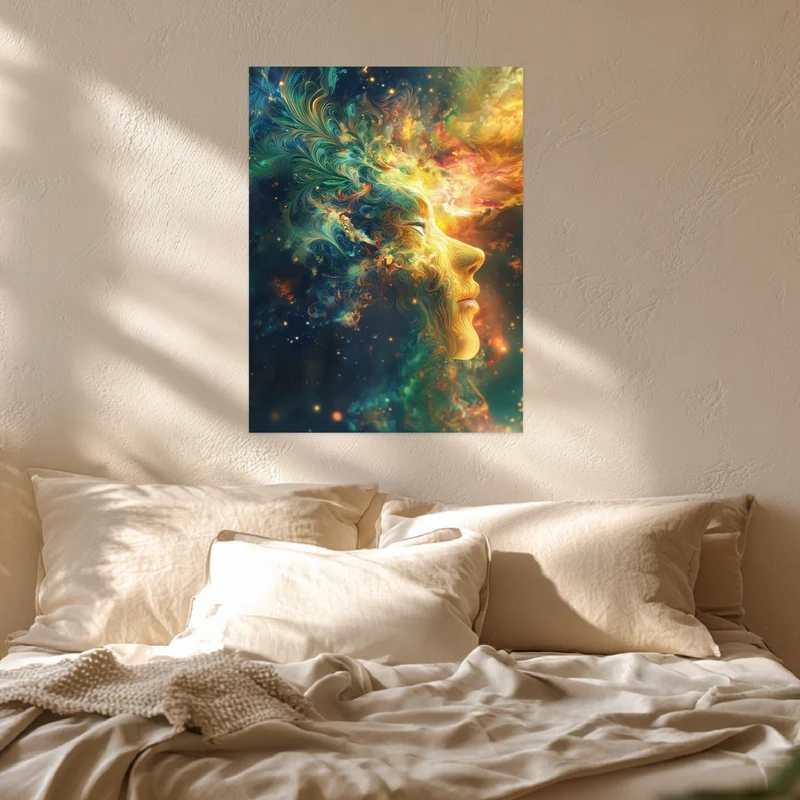 Kosmische Harmonie Leinwand