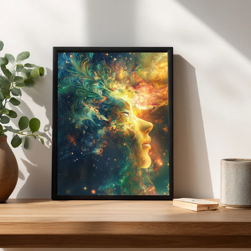 Kosmische Harmonie Poster