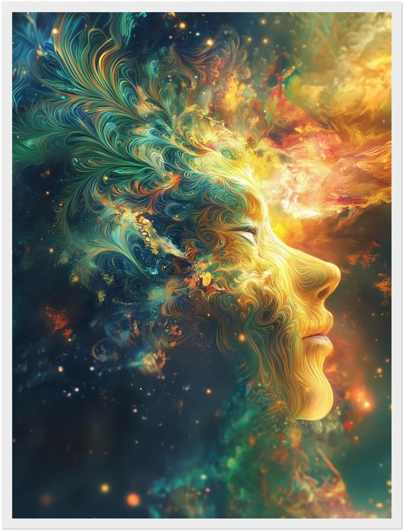 Kosmische Harmonie Poster