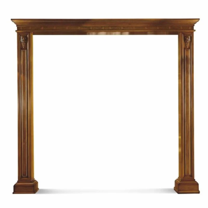 Casa Padrino Luxus Barock Doppel Türrahmen Braun 271,5 x H. 248 cm - Made in Italy