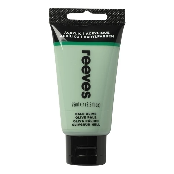 Reeves - Pale Olive - Fine Acrylic - 75ml - Reeves