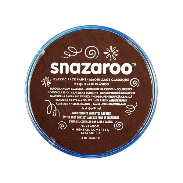 Snazaroo - Classic 18ml - Dark Brown