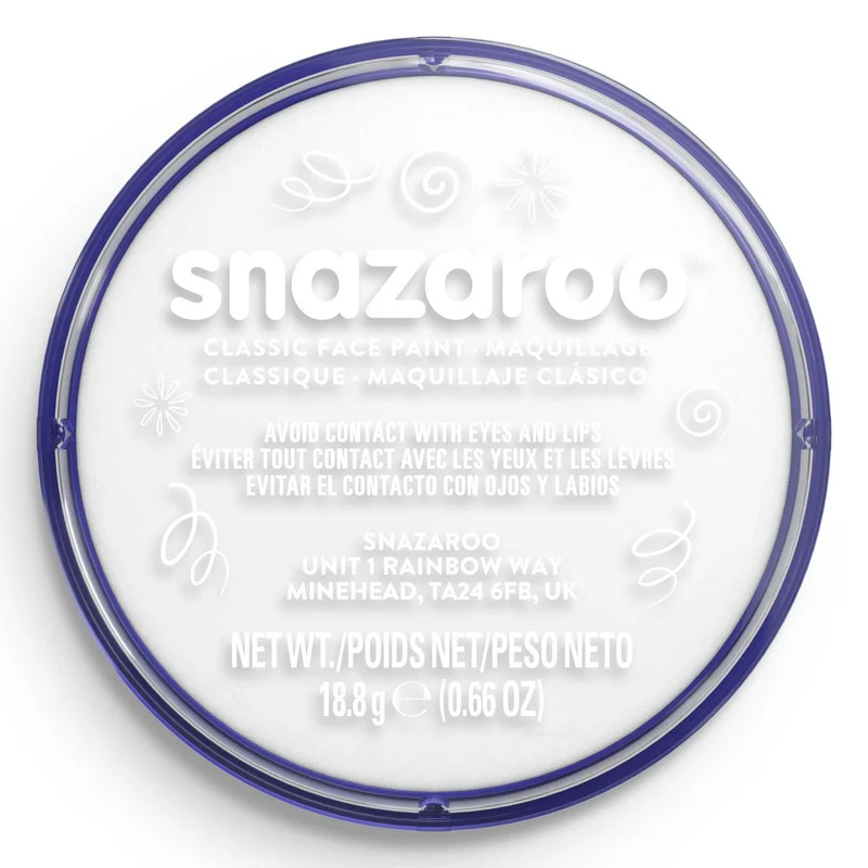 Snazaroo - Classic 18ml - White