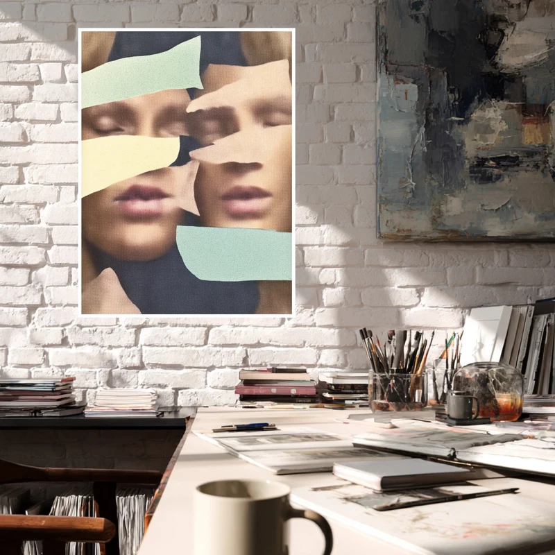 Zerrissene Gesichter Poster