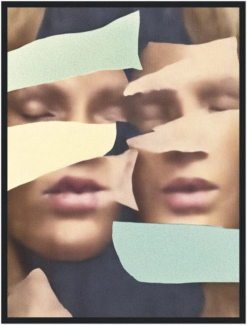 Zerrissene Gesichter Poster