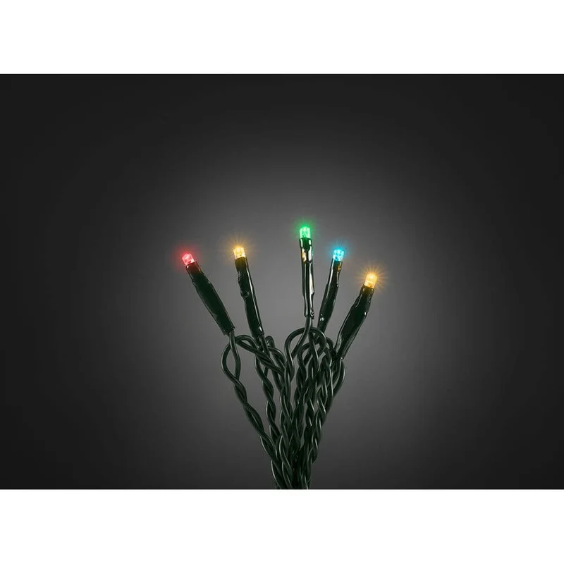 5m Micro LED Lichterkette 50 bunte Dioden