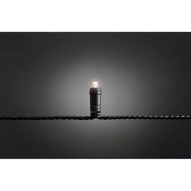 1m Micro LED Lichterkette mit Dimmer IP67 80 Warmweiße Dioden IP44