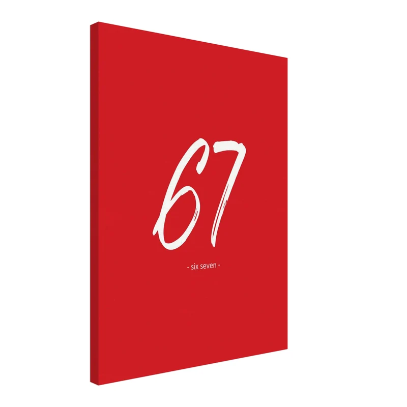 67 Vol. 1 Leinwand