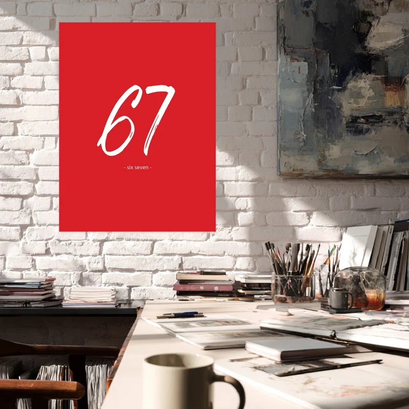 67 Vol. 1 Leinwand