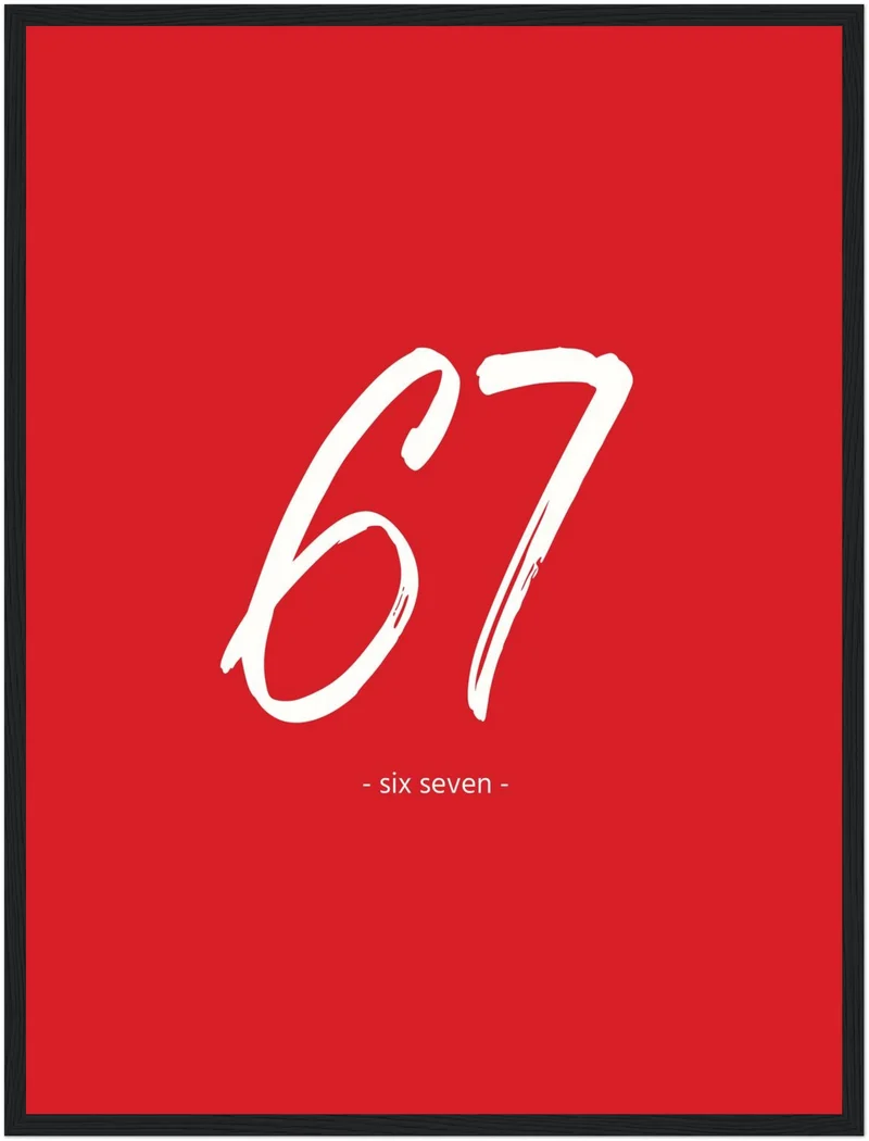 67 Vol. 1 Poster