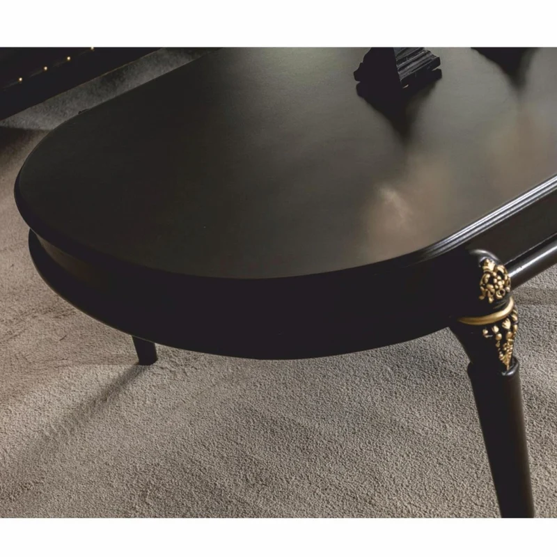 Casa Padrino Luxus Barock Wohnzimmer Set Dunkelbraun / Gold - Barockstil Möbel
