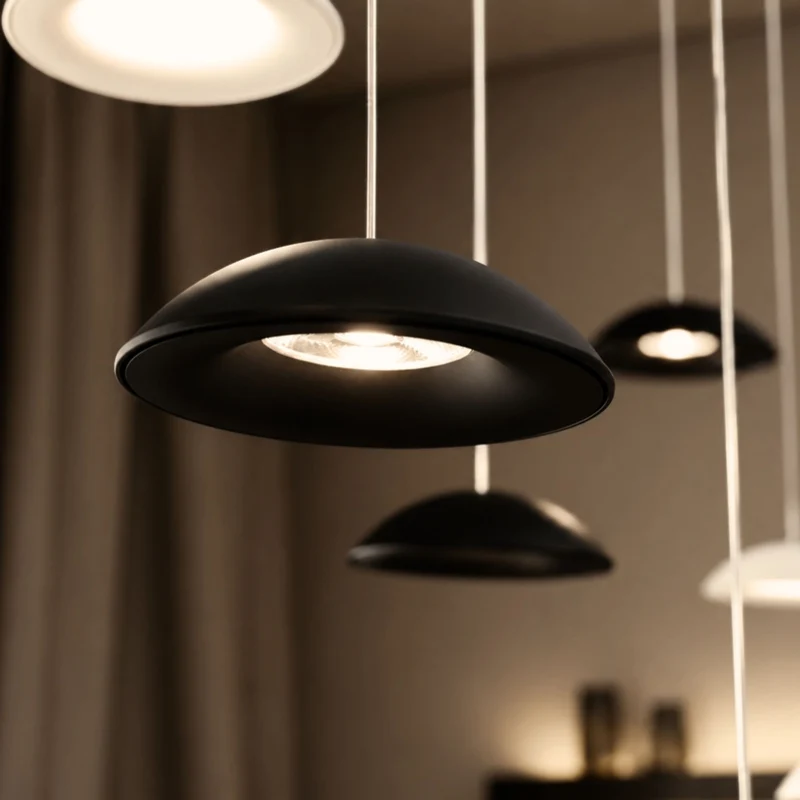 s.luce Santa Air LED Esstisch-Hängeleuchte 5-flammig 160cm