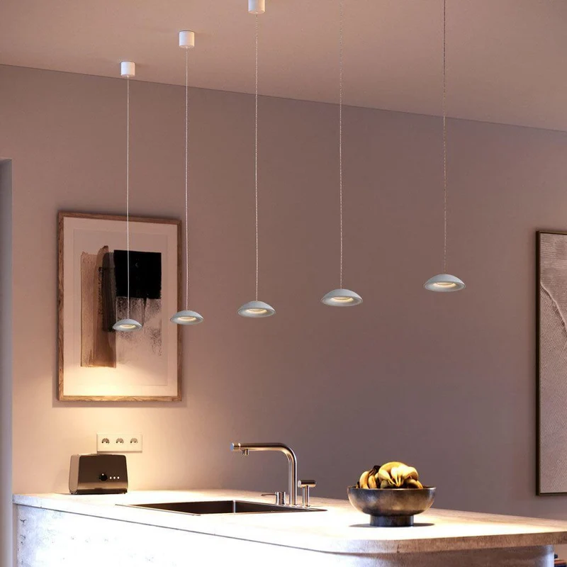 s.luce Santa Air LED Esszimmer-Pendelleuchte 3-flammig 120cm
