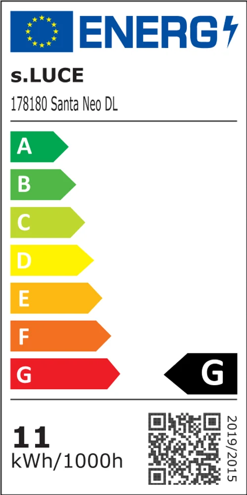 s.luce Santa Air LED Esszimmerlampe 12-flammig 200cm 3-reihig