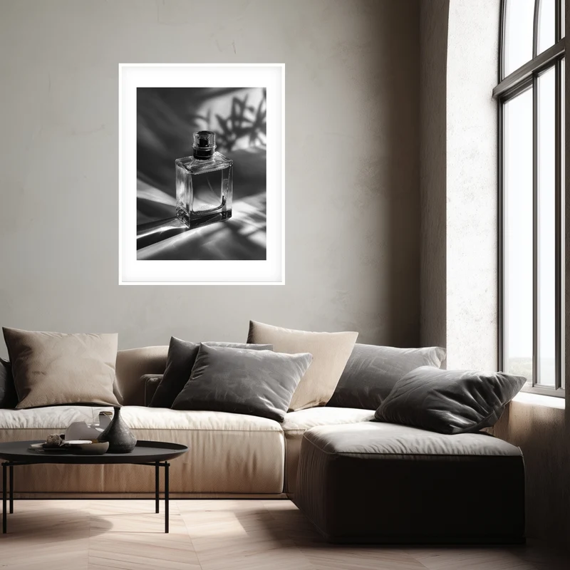 Parfumflakon Lichtspiel Poster