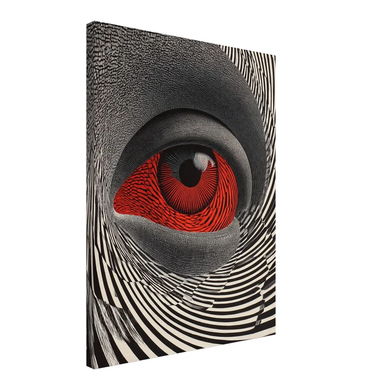 Faszinierendes Auge Leinwandbild