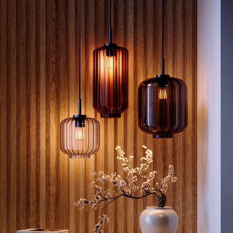 s.luce Velo Esstischlampe 8-flammig 160cm 2-reihig Ø 18cm