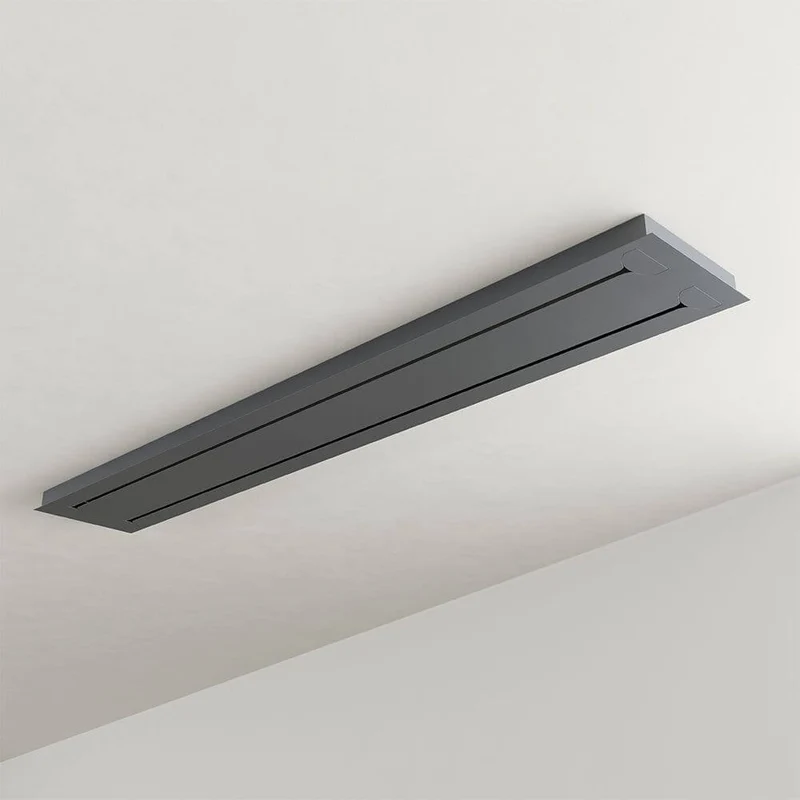 s.luce Velo Esstischlampe 8-flammig 160cm 2-reihig Ø 18cm