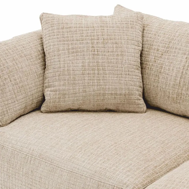 Casa Padrino Luxus Sofa Creme 234 cm - Wohnzimmer & Hotel Möbel