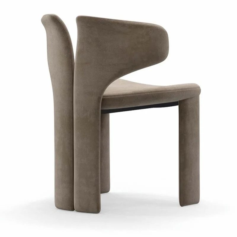 Casa Padrino Luxus Esszimmer Stuhl Braun H. 76 cm - Luxus Esszimmer Möbel