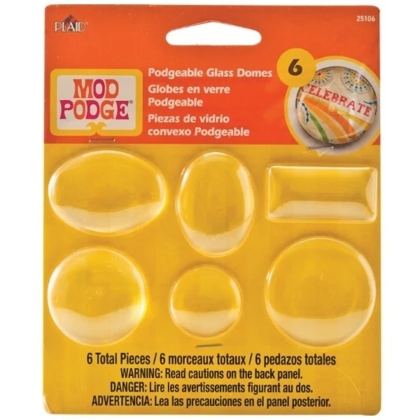 Mod Podge - Podgeable Shapes- Glass Domes