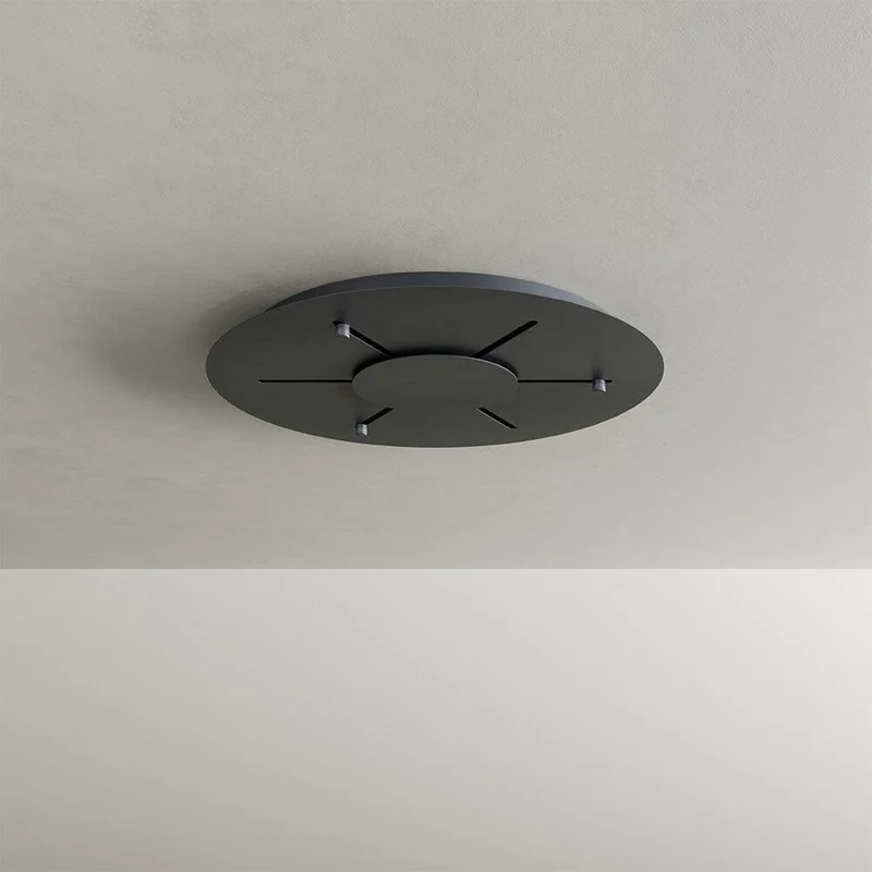 s.luce Echos Galerieleuchte 5-flammig Ø 60cm Baldachin Ø 25cm