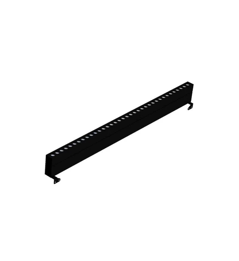 Wall Washer LED Außenwandstrahler 100cm 3000K Chip Cree Schwarz IP67