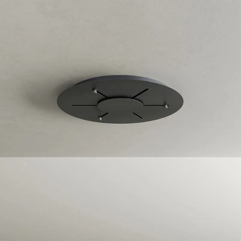 s.luce Belluna Galerieleuchte 5-flammig Ø 60cm Baldachin