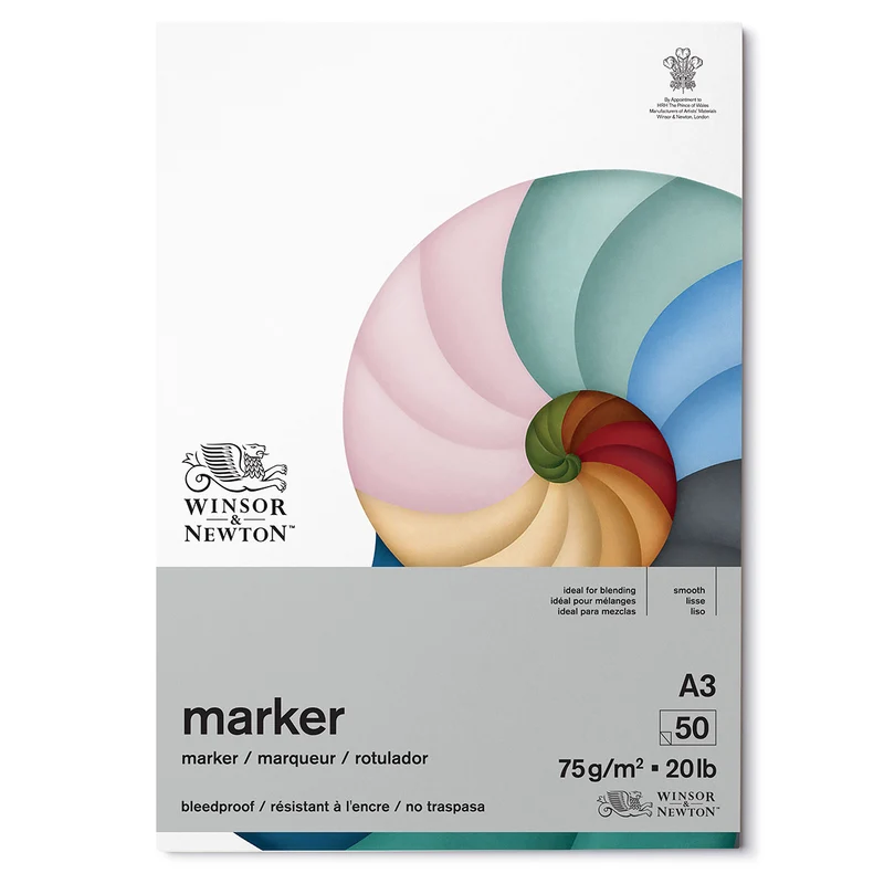 Winsor & Newton - Bleedproof Marker Pad A3 75gsm