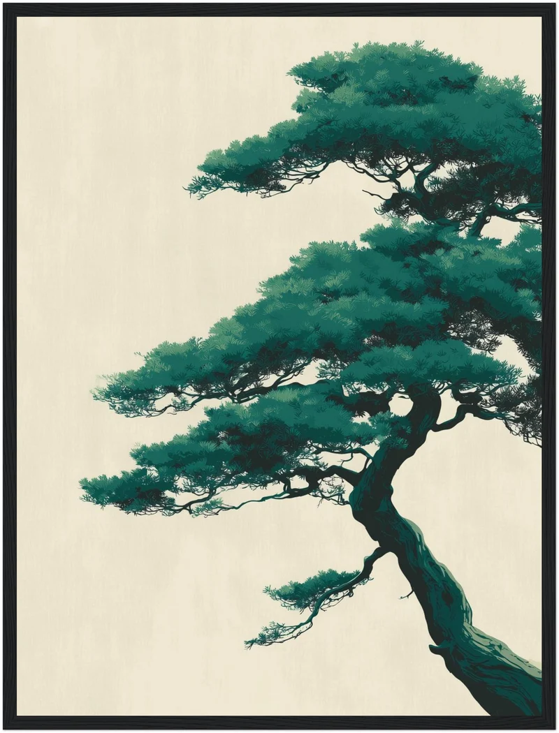 Stille Kiefer Poster