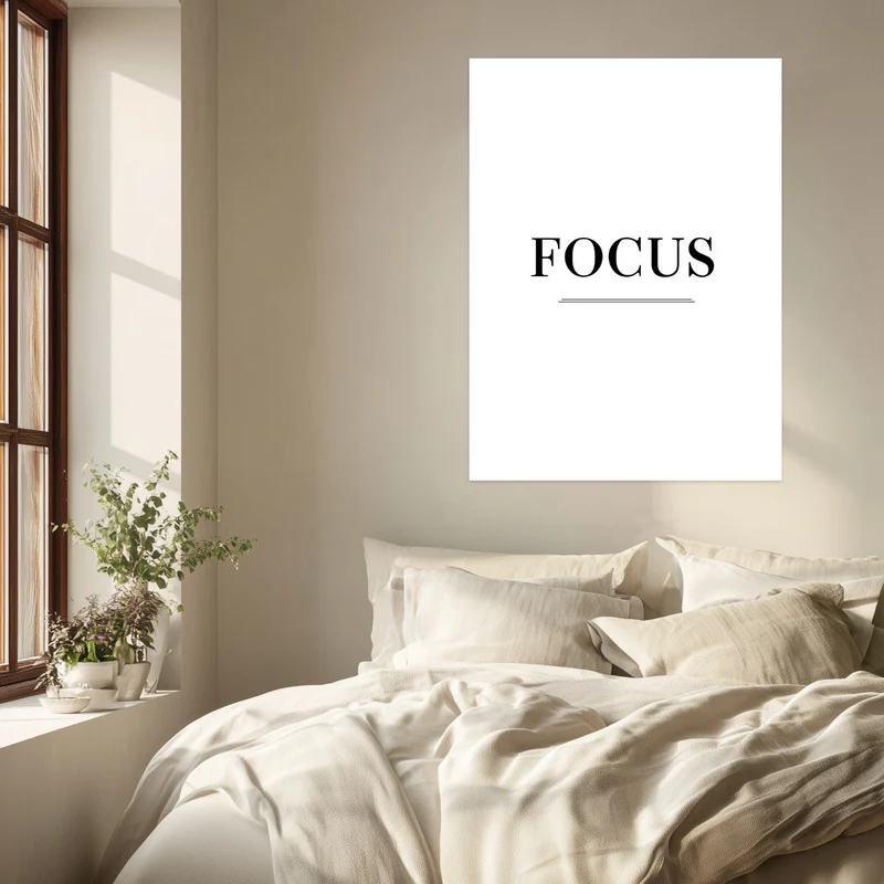 Typografie FOCUS Poster